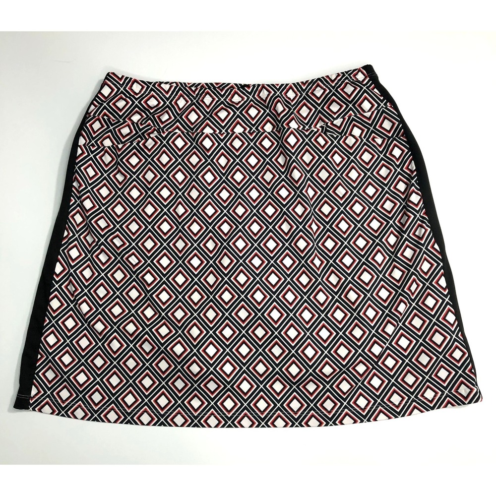Tail Skort Women's Large Pink Black White Pull On Skirt Tennis Golf‎ Pickleball
